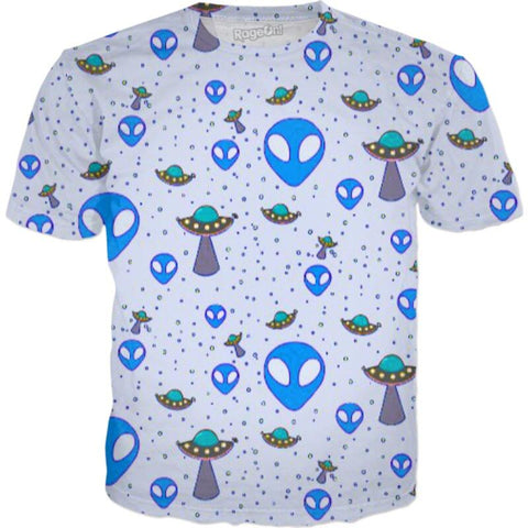 Blue Alien Space