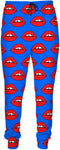 Red Lips Blue Joggers