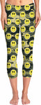 Smiley Green Camo Yoga Pants