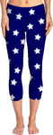 Stars - Navy Yoga Pants