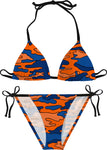 Orange & Blue Camo
